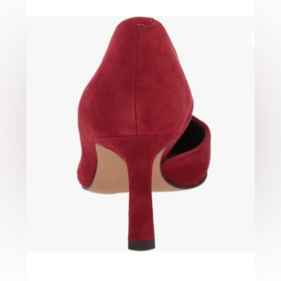 Franco Sarto Women's Tana Pointed Toe D'Orsay Mid Heel Pump - Picture 4 of 6